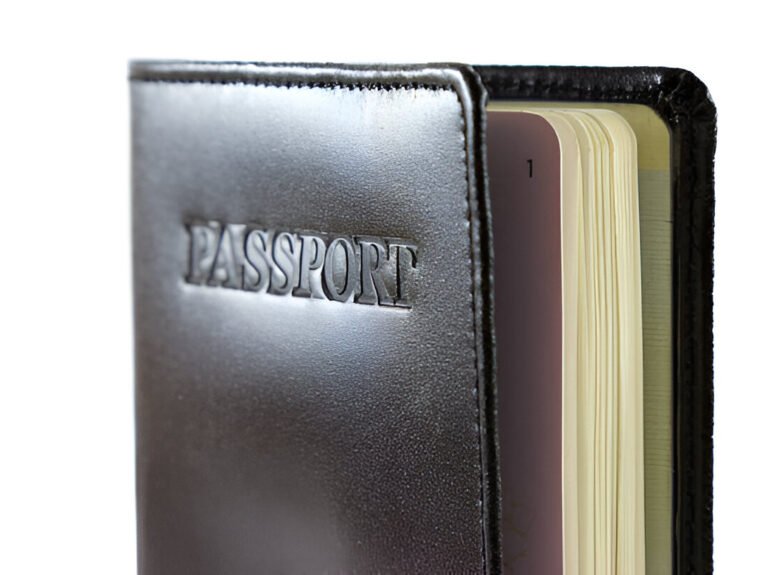 11. Leather passport cover C