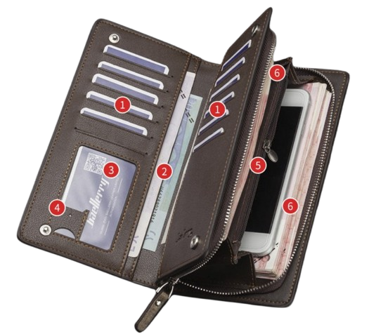 leather wallet