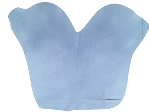 Premium Wet Blue Cow Split Leather sheet from Orvion Leather Bangladesh, export quality raw leather material