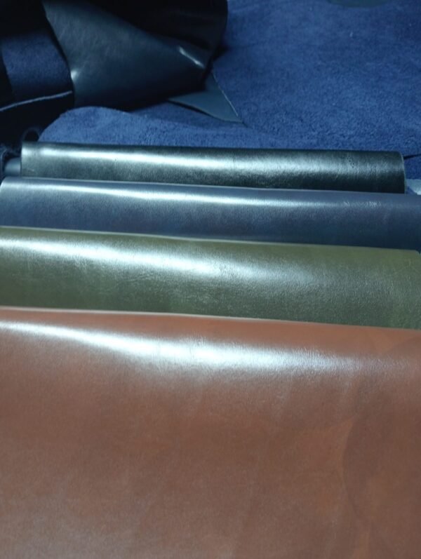 Premium Cow Finished Leather Supplier for Footwear Bags and Leather Goods
