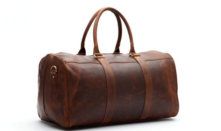 leather bag pack
